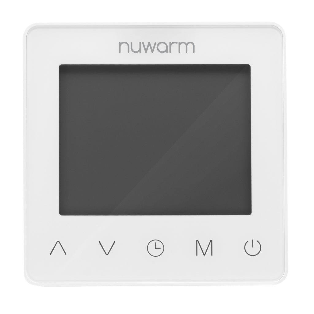 Nuwarm Programmable Thermostat - White