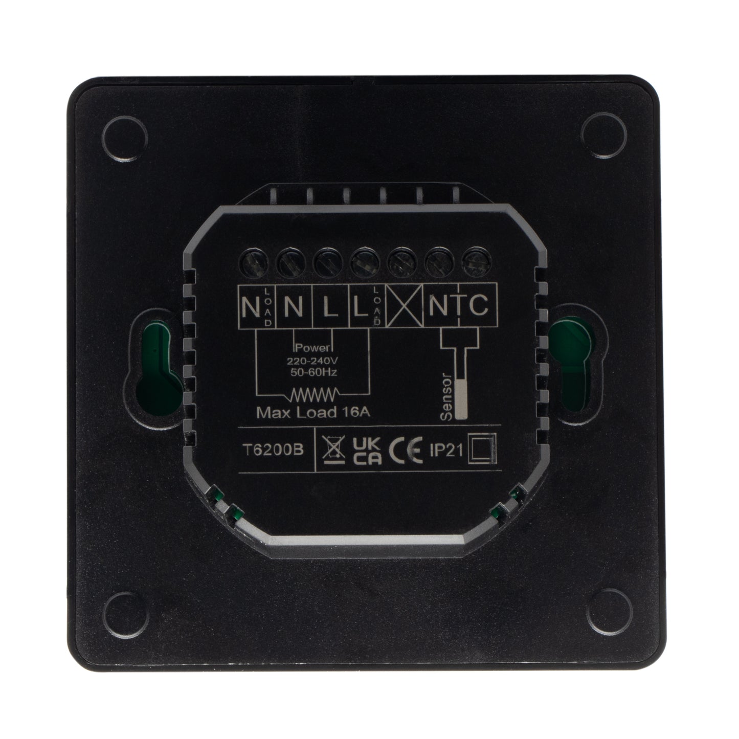 Smart WiFi Thermostat - Black