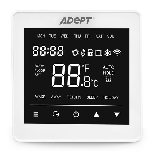 Nuwarm Smart WiFi Thermostat - White