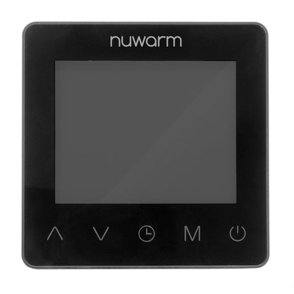 Nuwarm Programmable Thermostat - Black