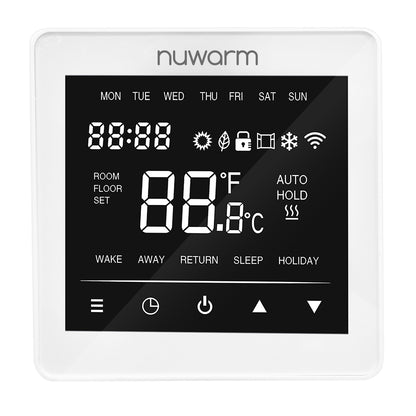 Nuwarm Smart WiFi Thermostat - White