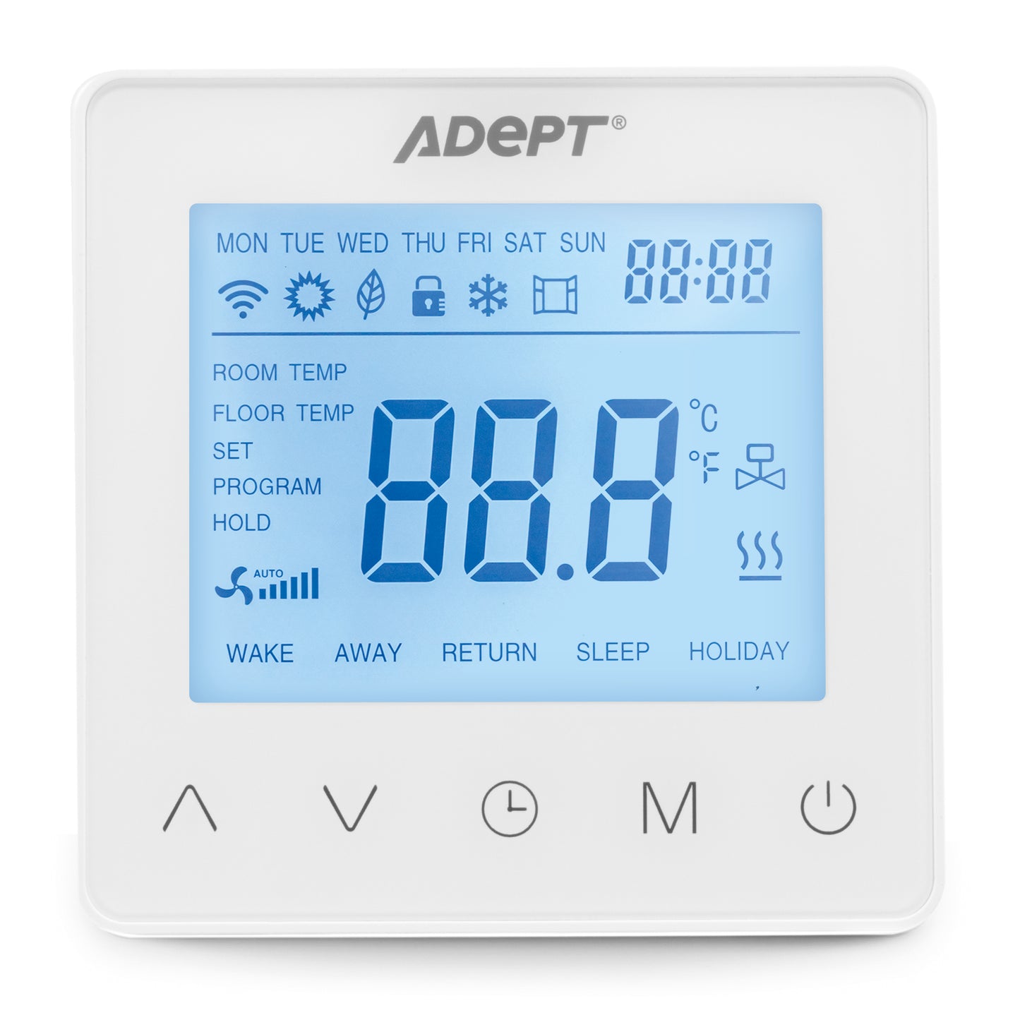 Programmable Thermostat - White
