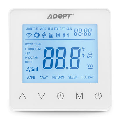 Programmable Thermostat - White