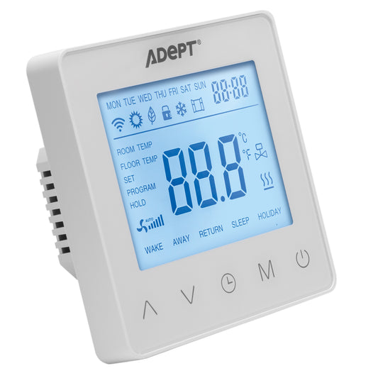 Programmable Thermostat - White