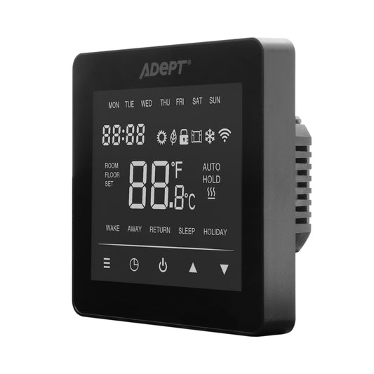 Smart WiFi Thermostat - Black